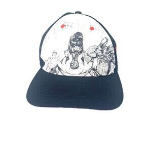 Bioworld DC Comics DARKSEID Jim Lee Pencil Art Precurved Snapback Hat Cap Preown